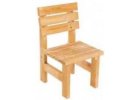 Dřevěné zahradní židle