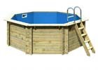 Dřevěné zahradní bazény