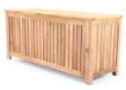 Dřevěné zahradní úložné boxy