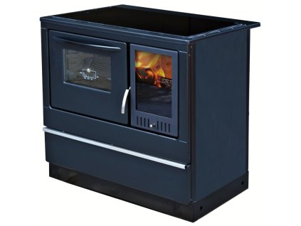 Sporák OKONOM 85 FIKO Excellent černý levý se sklokeramickou deskou