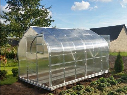 Zahradní skleník Gardentec STANDARD 2 x 2,5 m  + 5 tyčí na rajčata + sada těsnění