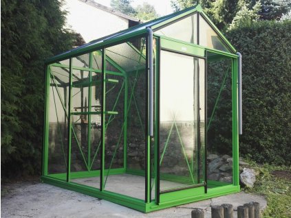 Zahradní skleník Piccolo 2,2 x 1,6 m RAL dle přání