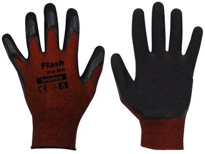Pracovni rukavice Bradas Flash Grip, latexove, vel. 10