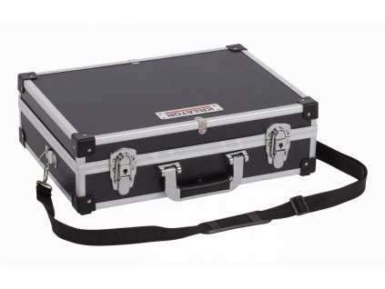 Hliníkový kufr KREATOR 420x300x125mm černý