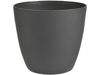 Obal na kvetinac Ella 13 cm, matny antracit