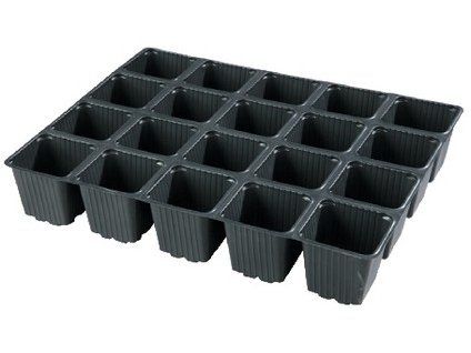 Sadbovaci deska MULTI, 20 bunek, 6,5 x 6,5 cm