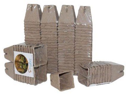 Jednorazove pestebni kvetinace 6 x 6 x 6 cm, 20 ks