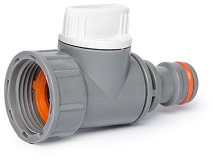 Hadicovy adapter s ventilem Bradas White Line WL-2230, vnitrni zavit 3/4′′