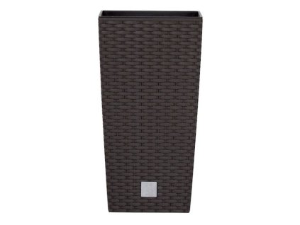 Květináč RATO SQUARE + vklad umbra 28,7 cm