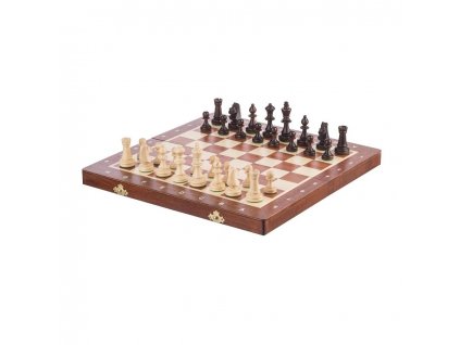 Dřevěné šachy 35 x 35 cm