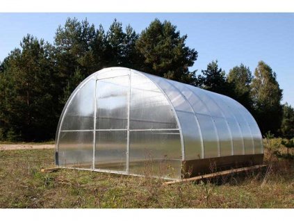 Zahradní skleník LEGI KAROT - 3,3 x 10 m, 4 mm  + 2 x silikon na polykarbonát