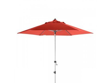 Slunečník s automatickým naklápěním klikou Doppler EXPERT 280 cm, terakota