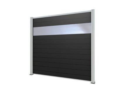 Plotový dílec Guttafence Premium, 2,02 x 1,86 m, bílá