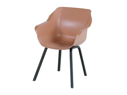 Jídelní židle Sophie Element s ALU podnoží, Terra