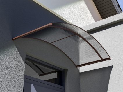 Vchodová stříška Covernit RODEO, hnědá/bronz