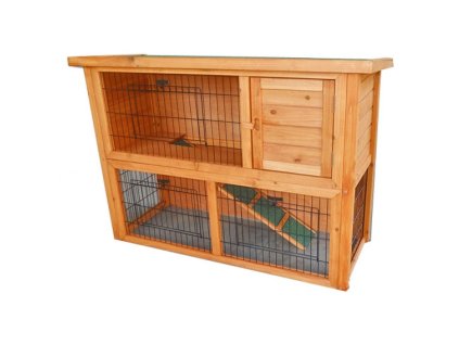 Dřevěná králíkárna SYDNEY, 1115x450x803 mm