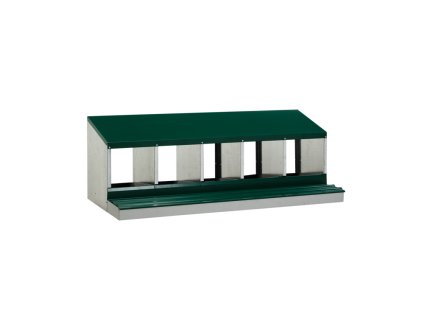 Snáškové hnízdo GAUN pro 5 nosnic - kovová snášedla - 10194