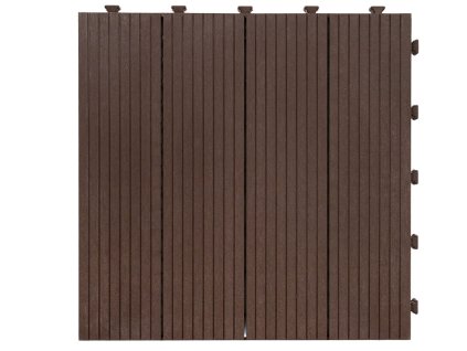 gumova dlazba cosmopolitan 45 x 45 cm hneda zesilena