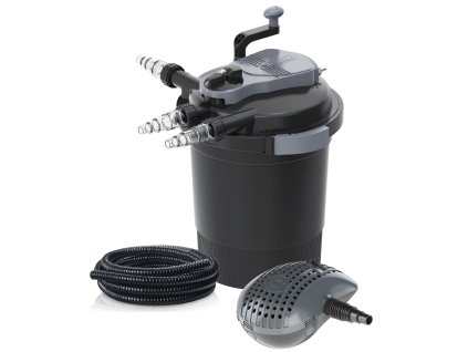 Heissner sada tlakové filtrace s čerpadlem 4900 l/h, UV 24W, do 20 m3 FPU20000-00