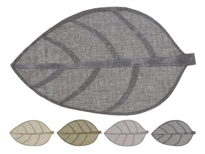 prostírání LIST 50x33cm mix barev