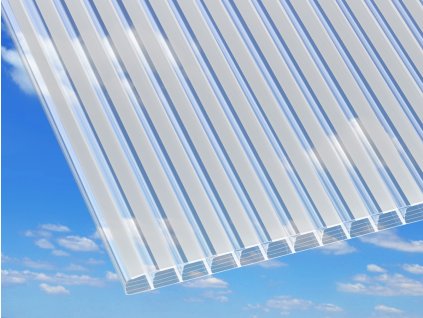 Polykarbonátová deska Guttagliss Zebra 16 mm, 7000 x 980 mm, bílá