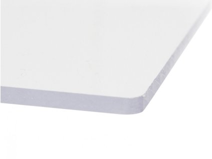Plný polykarbonát 2 mm, 1000 x 1000 mm, čirá