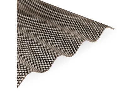 Polykarbonátová vlnitá deska Palram WBH STRONG - bronz 3500 x 1045 mm, cena za 3,68 m2 (1 deska)