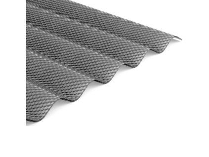 Polykarbonátová vlnitá deska Palram WBH STRONG antracit 2000 x 1045 mm