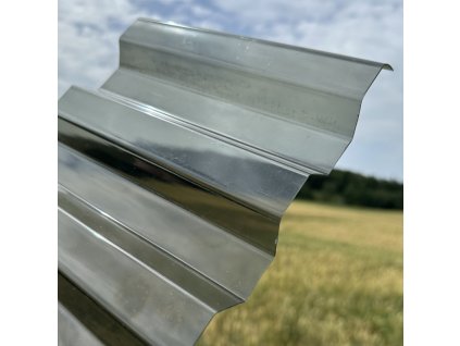 Trapéz polykarbonátová deska Palram - antracit 5000 mm 5000 x 1060 x 0,9 mm, cena za 5,3 m2 (1 deska)