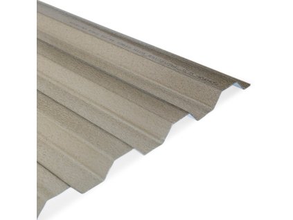 Trapéz polykarbonátová deska Palram - bronz 3500 mm 3500 x 1060 x 0,9 mm