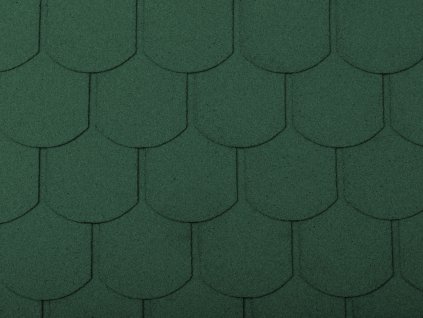 Samolepicí asfaltový šindel Uni Strong bobrovka, zelená