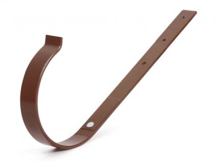 Pozinkovaný žlabový hák Covernit PVC 100 mm hnědá