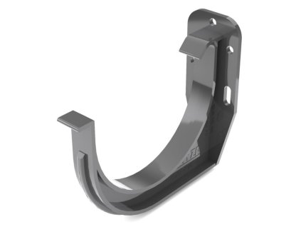 Plastový žlabový hák Covernit čelní PVC 75 mm antracit