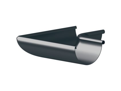 Lakovaný roh žlabu Covernit Vnější 250 mm antracit