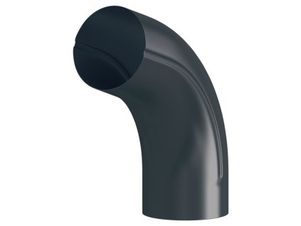 Lakované okapové koleno Covernit 72° , 100 mm antracit