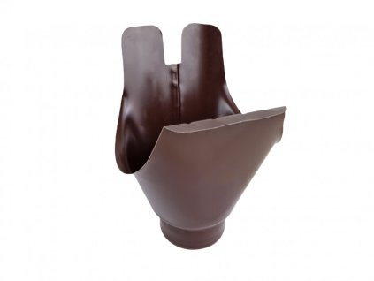 Lakovaný okapový kotlík Covernit 333 - 100 mm hnědá