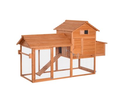 Dřevěný kurník ROTTERDAM, 2100x900x1300 mm
