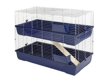 Klec pro hlodavce KERBL 81705 MAXI BALDO TWIN, dvoupatrová
