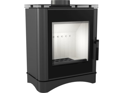 Krbová kamna KRATKI KOZA VEGA (130mm), černá