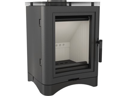 Krbová kamna KRATKI KOZA K5 (130mm), černá