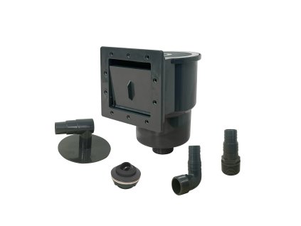 Skimmer stěnový - antracit