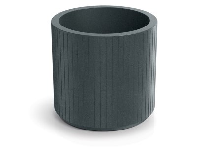 Květináč CORO ROUND 40 cm, grafit