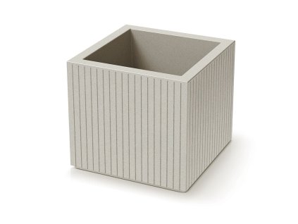 Květináč CORO SQUARE 40 cm, písková