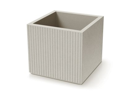 Květináč CORO SQUARE 48 cm, písková