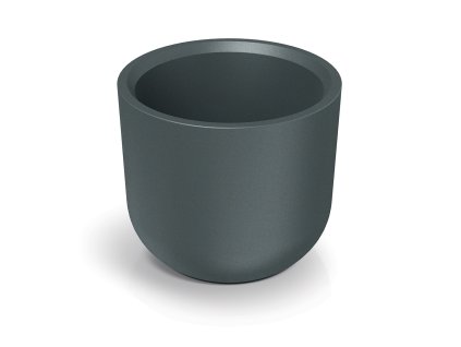 Květináč MOLTA ROUND HIGH 60 cm, grafit