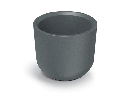 Květináč MOLTA ROUND HIGH 60 cm, světlý granit