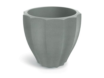 Květináč RONA ROUNDE 80 cm, betonová šedá
