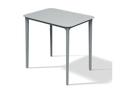 Jídelní obdélníkový stůl RIMO 78 x 58 x 75 cm, šedá