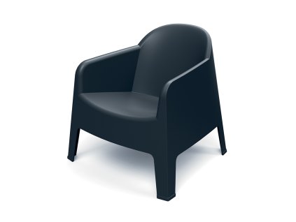 Křeslo MILANE, uhelná