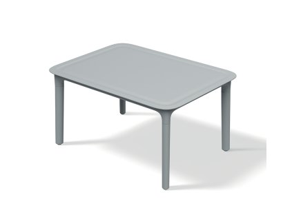 Konferenční obdélníkový stůl RIMO 78 x 58 x 41 cm, šedá